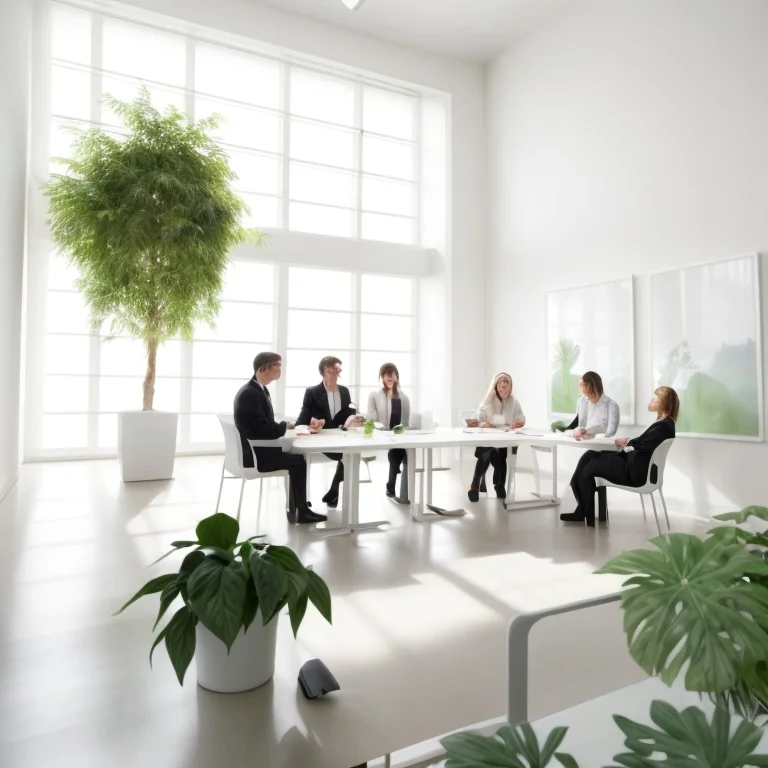 Directors engaged in a spiritual growth workshop